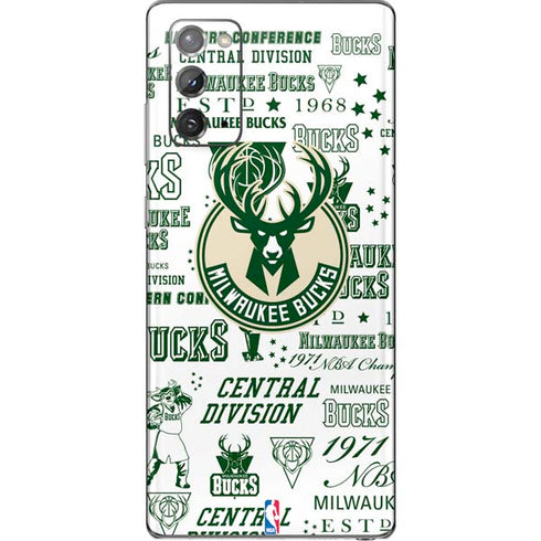 NBA Milwaukee Bucks Historic Blast New Galaxy Note20 5G Skin